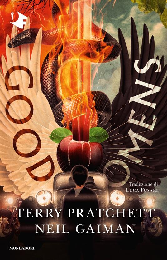 Good Omens di Terry Pratchett e Neil Gaiman è uno dei libri fantasy autoconclusivi