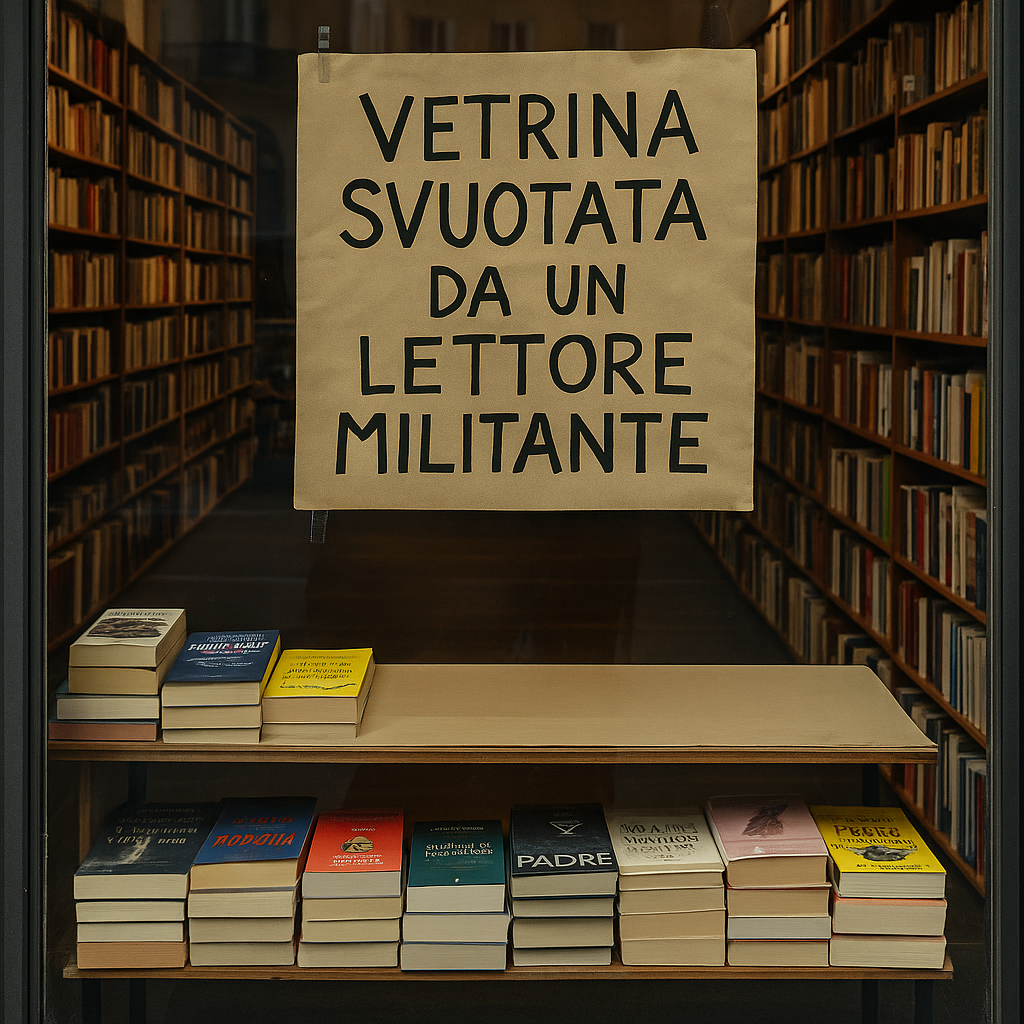 Svuotare le vetrine per riempire le teste: lettori militanti nell’Italia che legge sempre meno