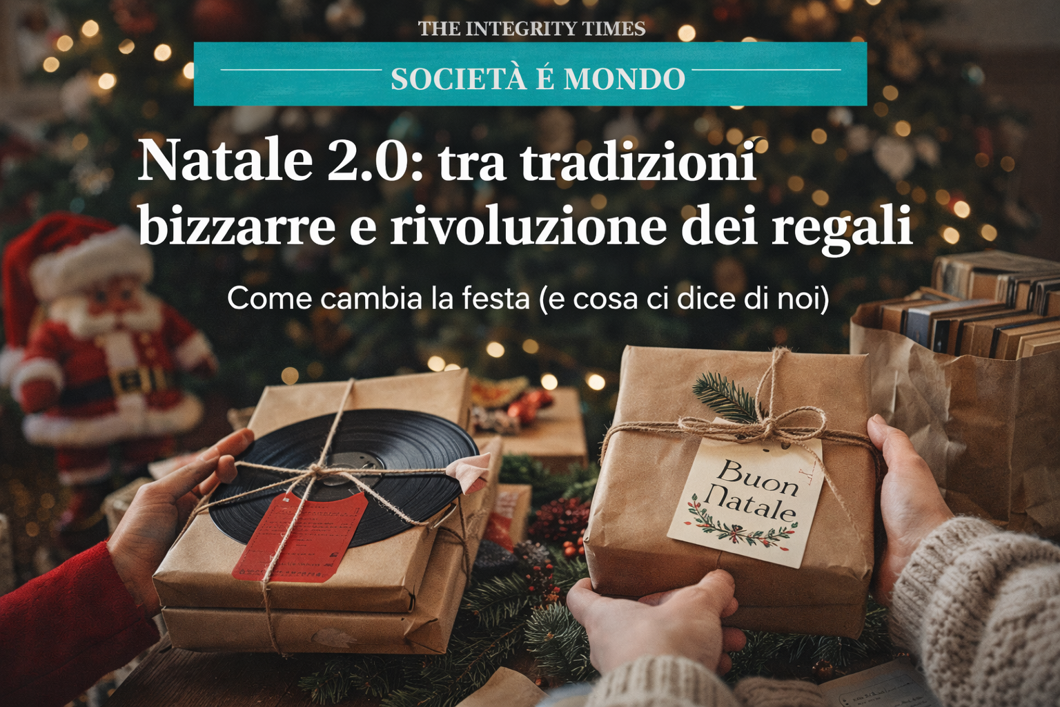 Natale 2.0: tra tradizioni bizzarre e rivoluzione dei regali