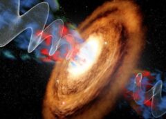 Getti dai nuclei galattici influenzano la nascita delle stelle