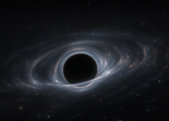 Intravisto un oggetto cosmico misterioso, è completamente oscuro