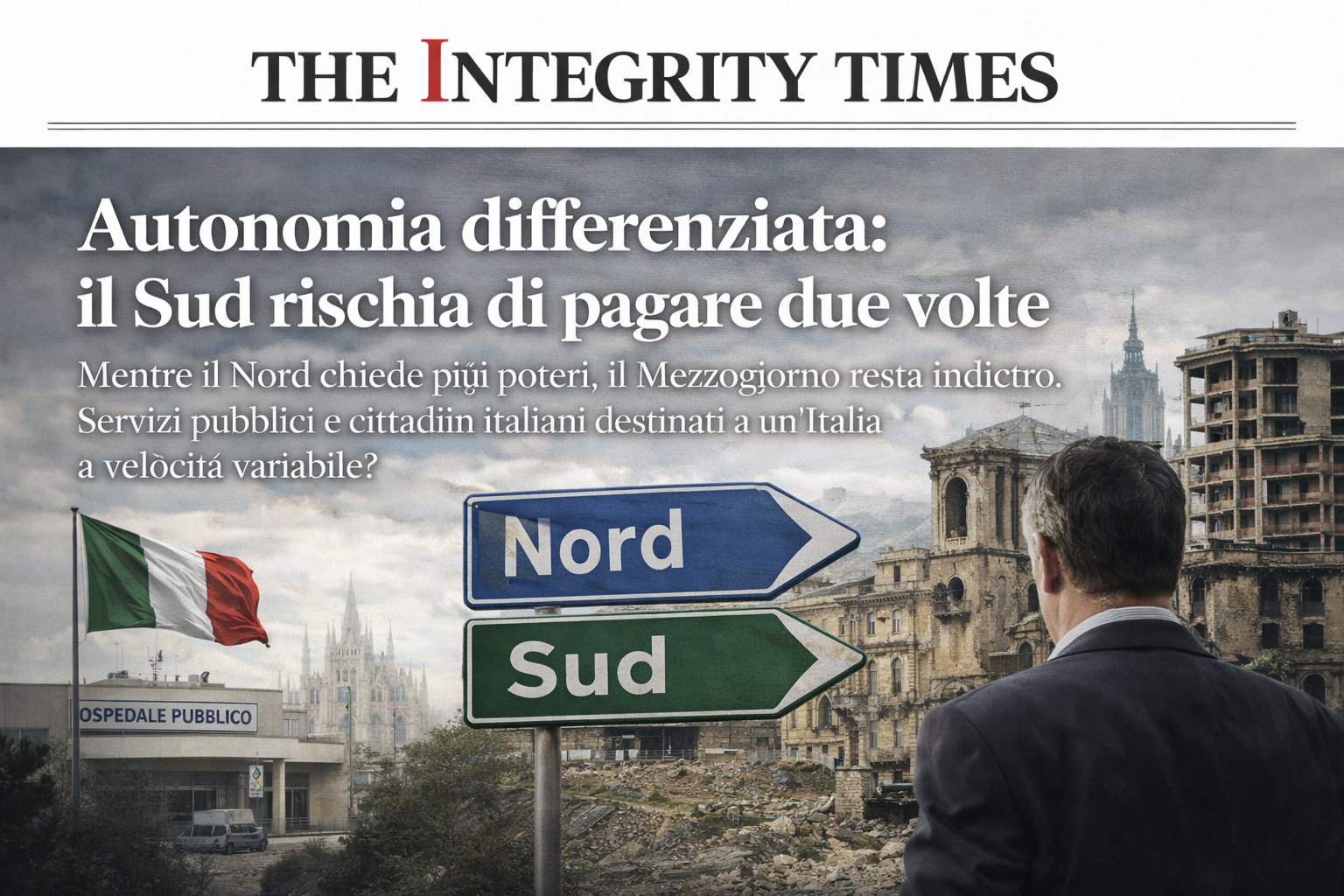 Autonomia differenziata: il Sud rischia di pagare due volte.