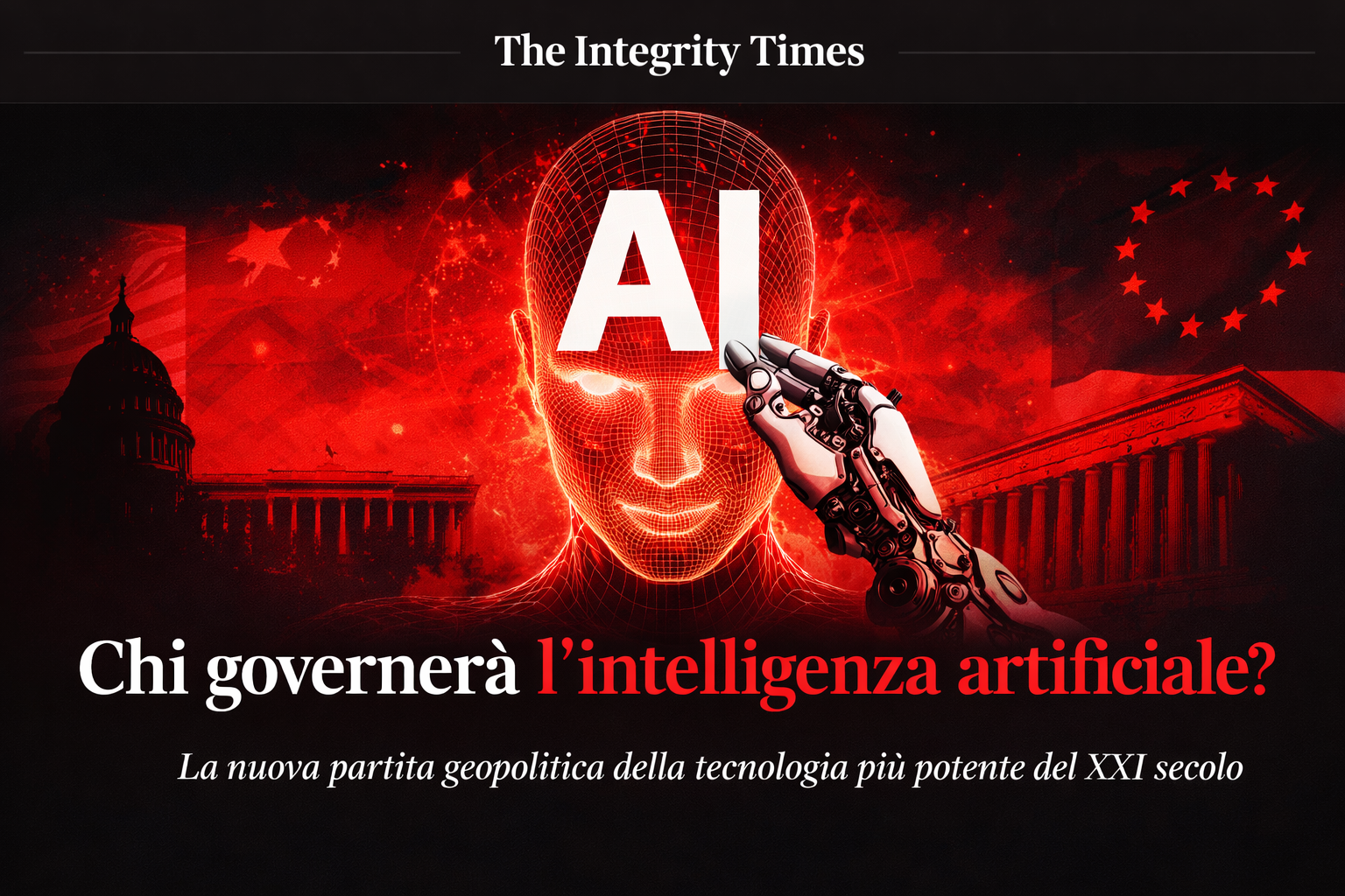 Geopolitica dell’intelligenza artificiale tra USA Cina ed Europa