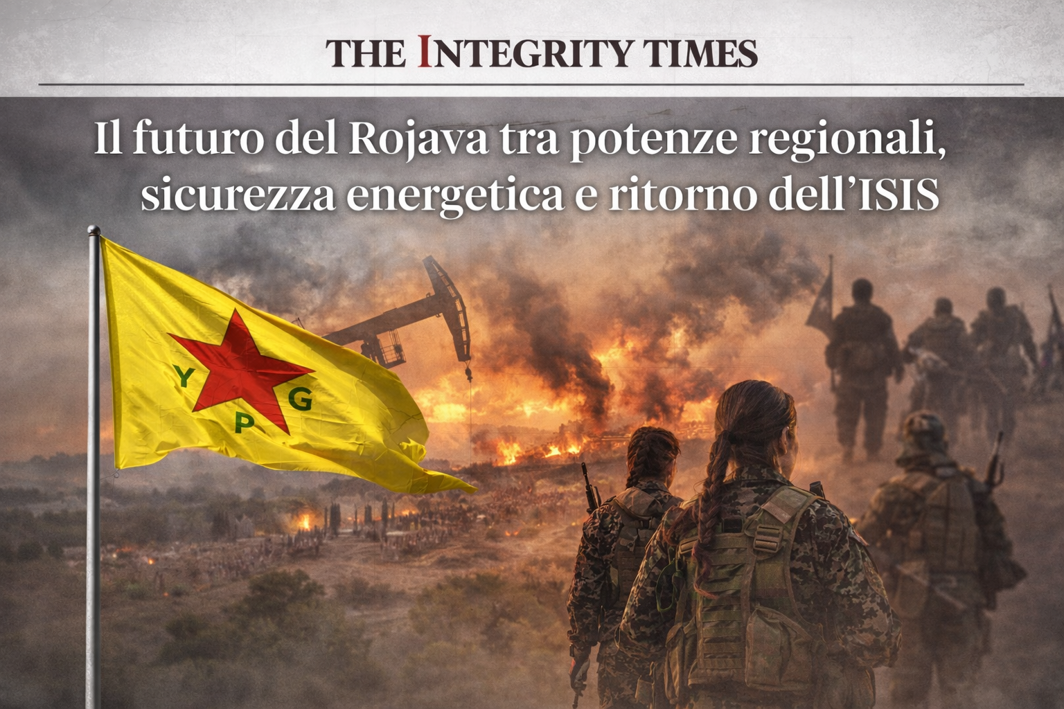 Rojava Siria nord-est geopolitica Medio Oriente ISIS sicurezza energetica