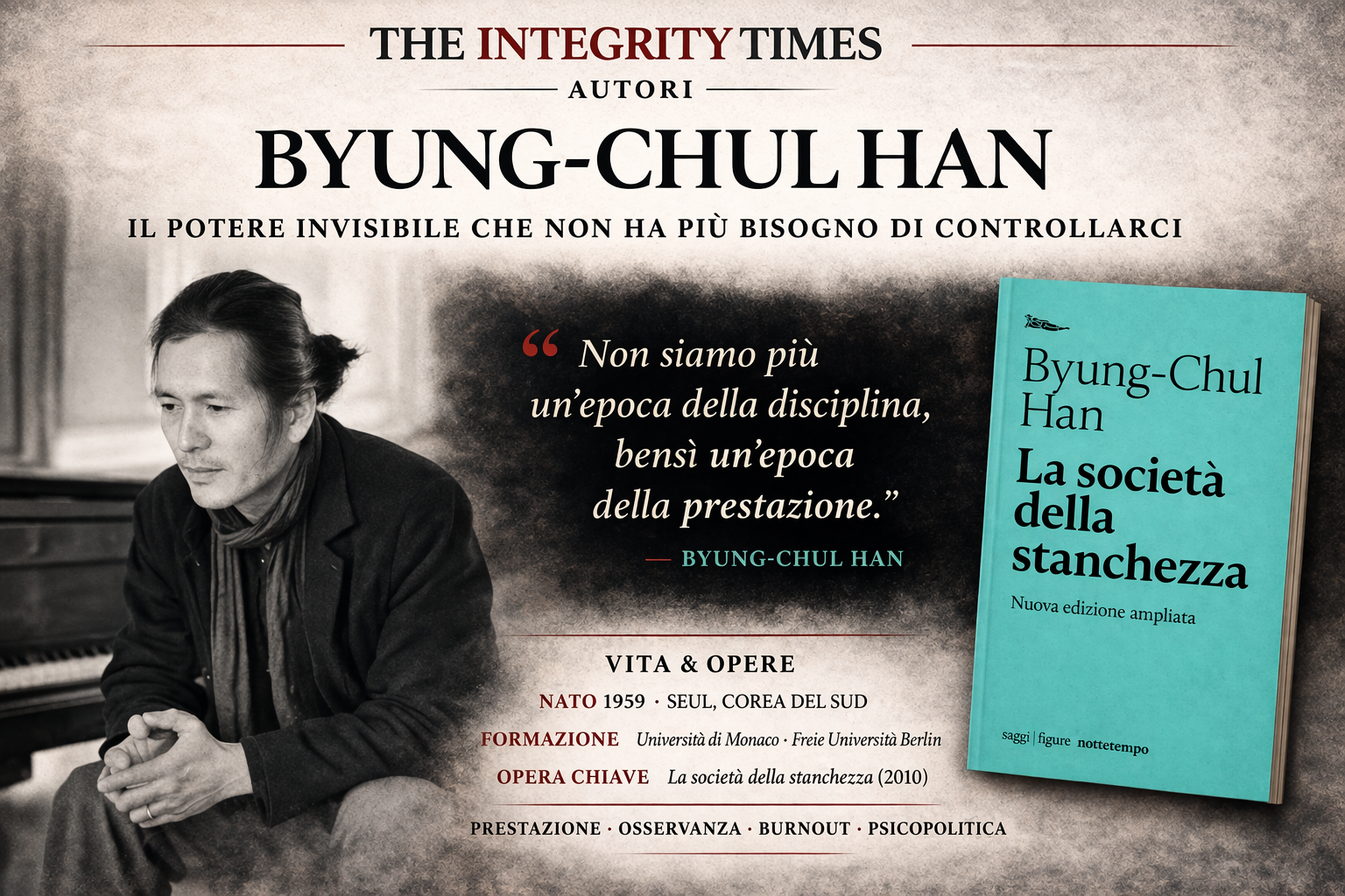 Byung-Chul Han | La società della stanchezza