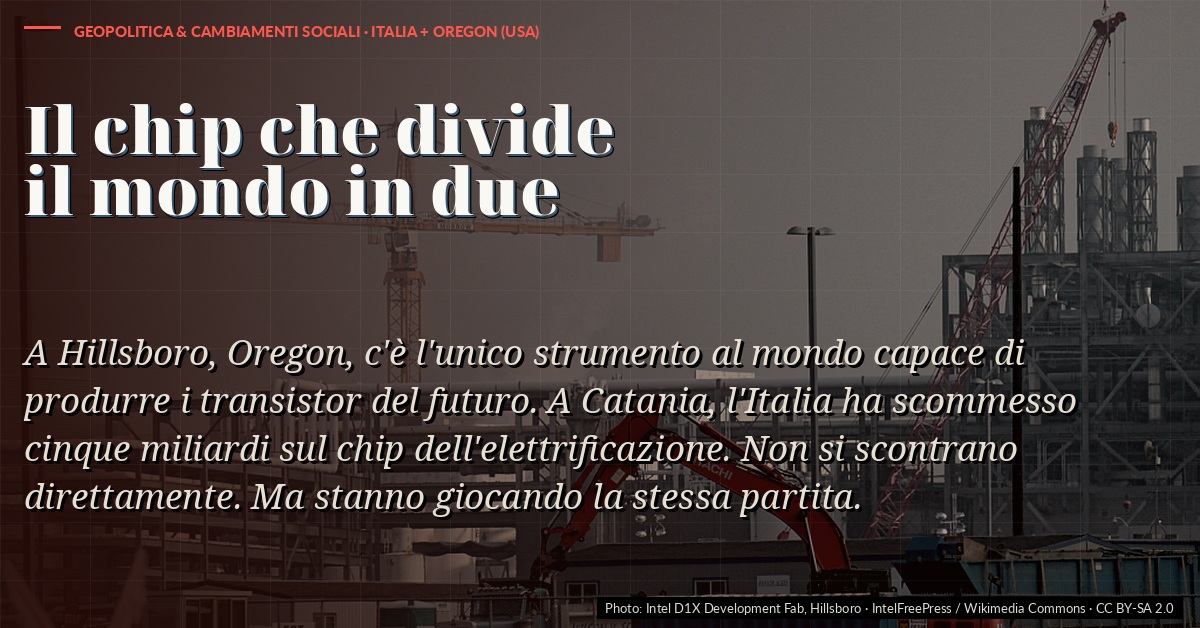 Il Chip che divide il mondo in due